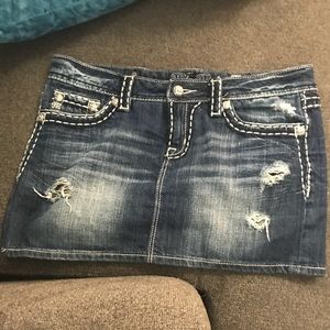 Miss Me Denim Skirt